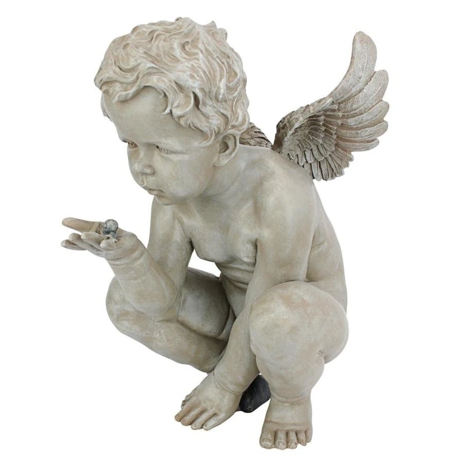 Modern Statue Resin Craft Atistic Cherub Sculpture