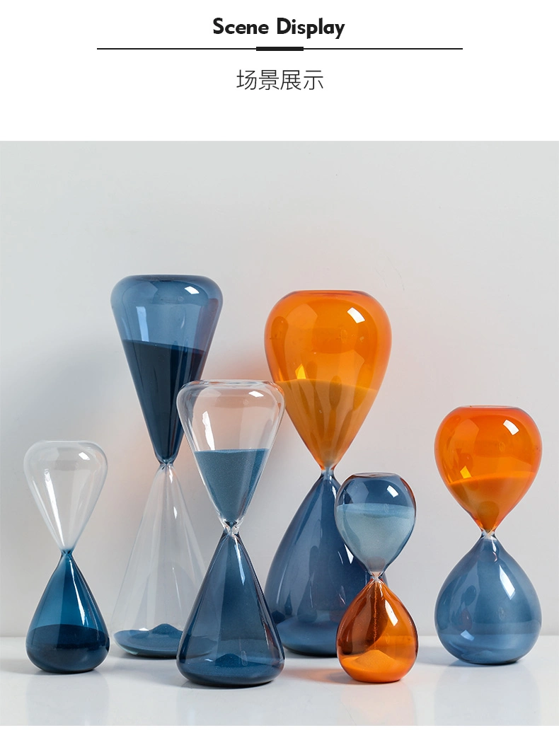 Wholesale High Borosilicate Glass Sand Timer Glass Hourglass