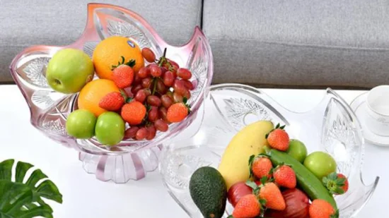 Mesa de té para sala de estar en casa, lavabo cuadrado para frutas, platos de plástico para aperitivos y frutas secas